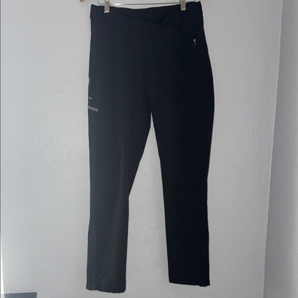 Marmot Black Skinny Pants Sleek Performance Wear 47 - Picture 1 of 10